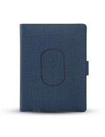 A5 SIZE NOTEBOOK - Wireless Charging Organizer with 5000mAh Power Bank