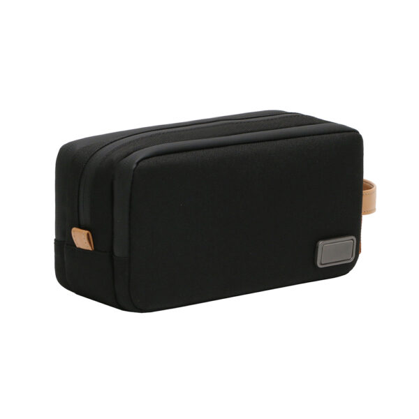 RPET HAMZA – Compact Water-Resistant Travel Pouch with Padded & Mesh Pockets for Organized Tech Accessories - Image 4