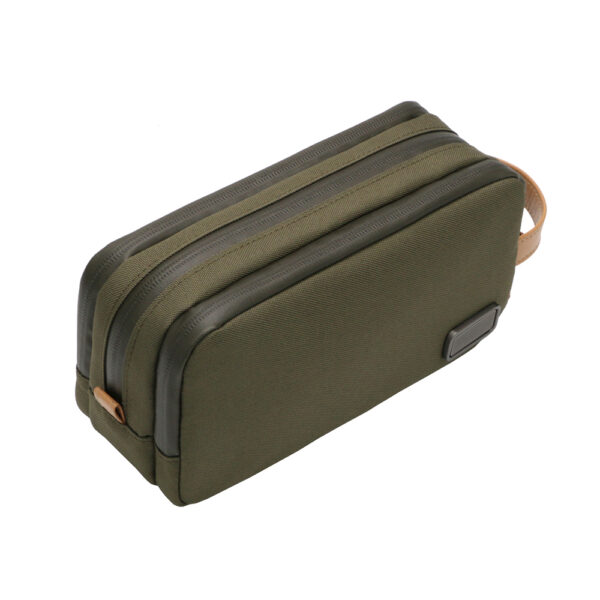 RPET HAMZA – Compact Water-Resistant Travel Pouch with Padded & Mesh Pockets for Organized Tech Accessories - Image 19