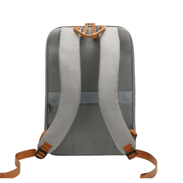 RPET BUSINESS PRO – Sleek Waterproof RPET Backpack with Padded 16” Laptop Compartment & Breathable Straps - Image 12